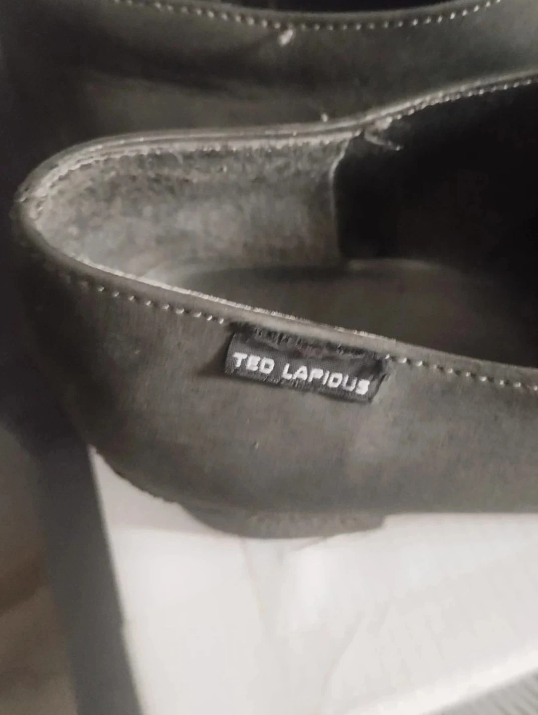 Women's brown high-heeled shoes, Ted Lapidus, P37,5/38 – photo 4